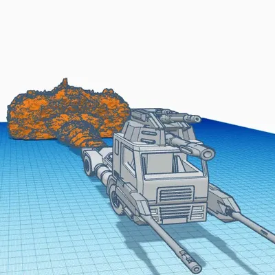 Xe tải biến hình transformer