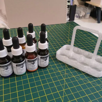 Giá đỡ chai mực 18ml Rohrer & Klingner (⌀26mm)