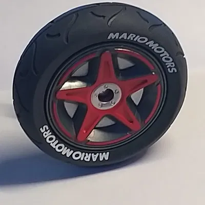 Thay thế lốp xe mô hình cho Carrera RC Luigi Mario Kart