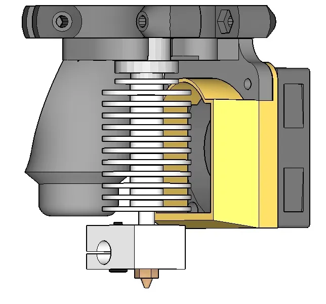 Nắp quạt nâng cấp cho máy in 3D FolgerTech Kossel - Image 1