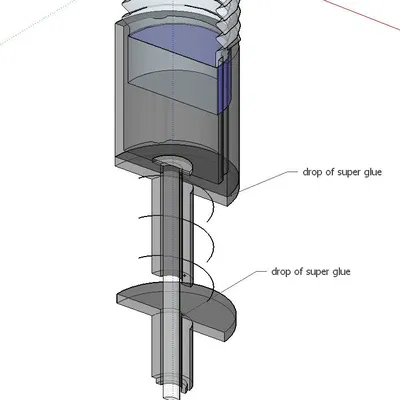 Bộ chuyển đổi cảm biến tiếp cận cảm ứng cho máy in 3D Kossel