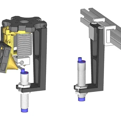 Giá đỡ cảm biến z-probe từ tính Kossel không bị lệch X-Y