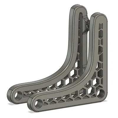 Giá treo filament kiểu tổ ong gắn tường cho máy in 3D