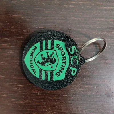 Móc khóa bóng đá SCP thiết kế riêng độc đáo