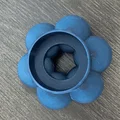 Giá đỡ nến hình cầu với 6 quả cầu dưới đáy - Thumbnail 2