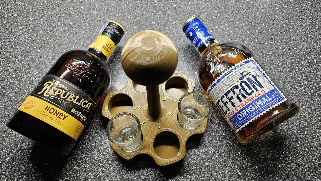 Giá đỡ khay rượu cho 6 người bạn - Image 1