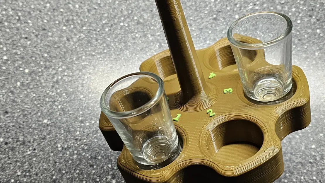 Giá đỡ khay rượu cho 6 người bạn - Image 2