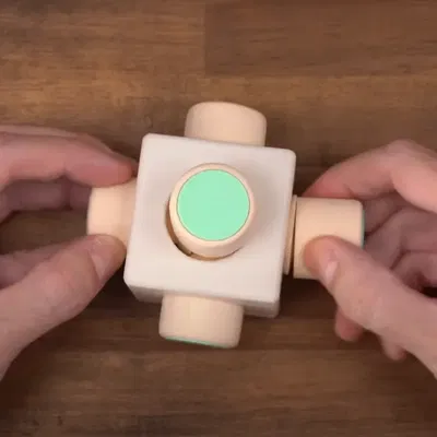 Hộp bí ẩn Origin Cube - Mô hình sáng tạo từ Blender