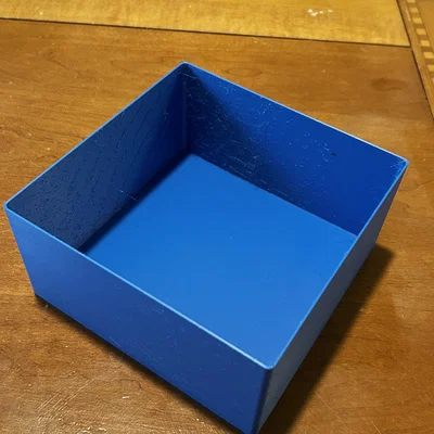 Thùng rác nhỏ 6in x 6in x 3in cho chất thải filament