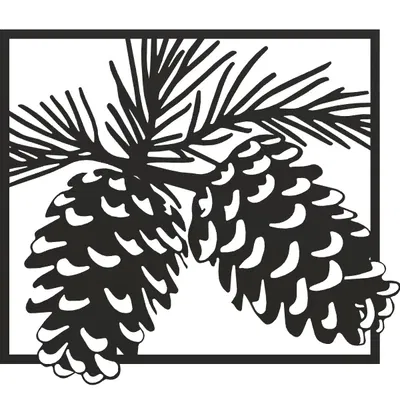 Gai thông với khung trang trí nghệ thuật