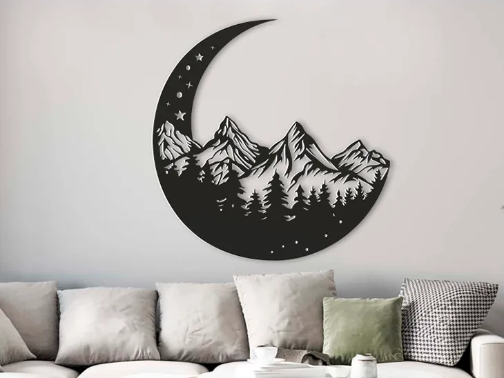 Cảnh quan nghệ thuật treo tường 3D độc đáo - Image 1