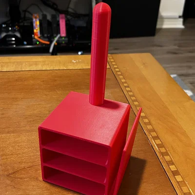 Giá đỡ nhỏ cho linh kiện và sách hướng dẫn máy in 3D