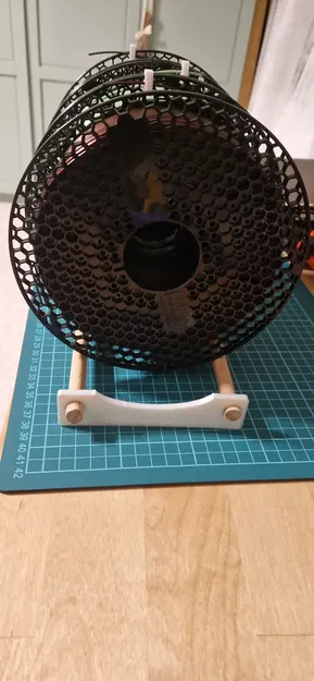 Giá đỡ cuộn đơn giản để đặt trên kệ hoặc trong hộp - Image 2