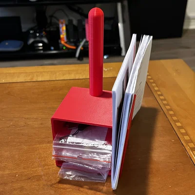 Giá đỡ nhỏ cho linh kiện và sách hướng dẫn máy in 3D