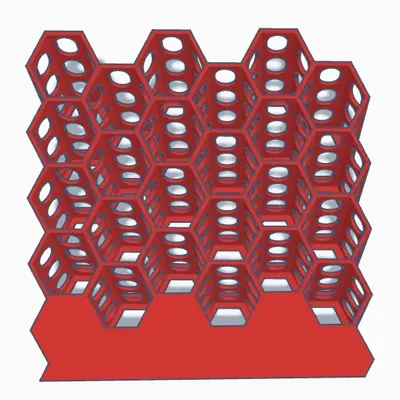 Giá đỡ sơn Vallejo 24 chai tiện dụng