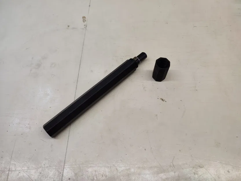 Hộp bút chì hình bát giác bảo vệ mực tre 2 - Image 3