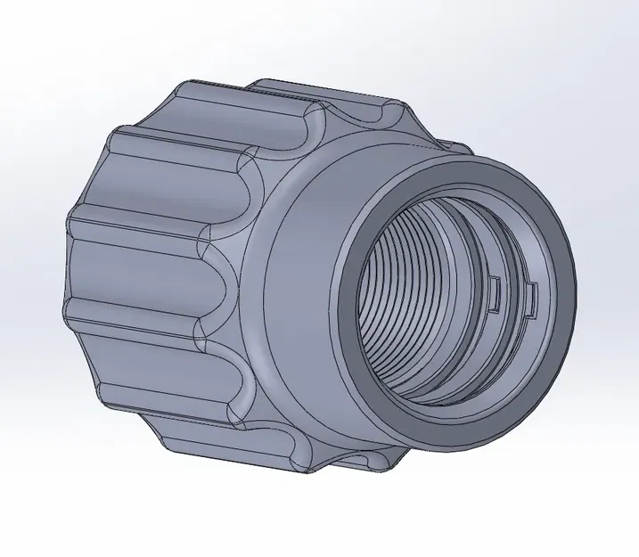 Giá đỡ nòng có ren M16x1.0 cho súng bắn foam - Image 1