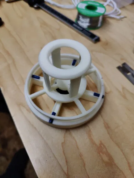 Giá đỡ cuộn ngang cho máy in 3D sử dụng vòng bi cao su - Image 1