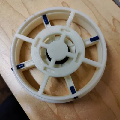 Giá đỡ cuộn ngang cho máy in 3D sử dụng vòng bi cao su