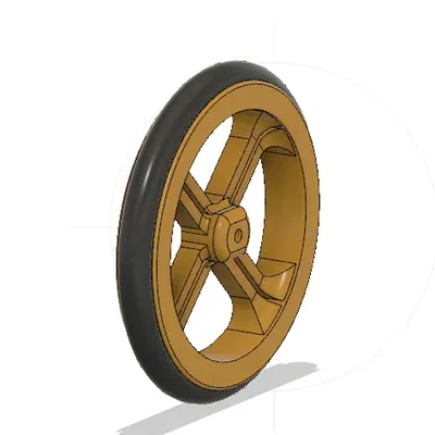 Bánh xe cho Motorreductor tương thích với Arduino