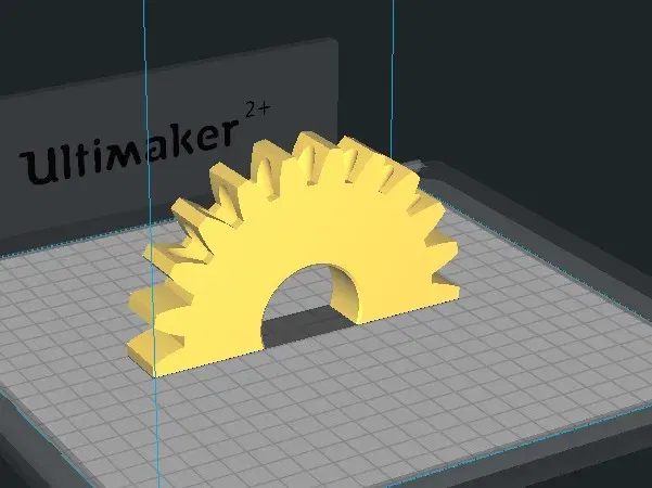 Giá đỡ bút hình bánh răng độc đáo cho bàn làm việc - Image 3