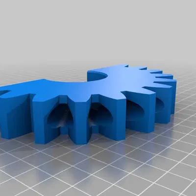 Giá đỡ bút hình bánh răng độc đáo cho bàn làm việc