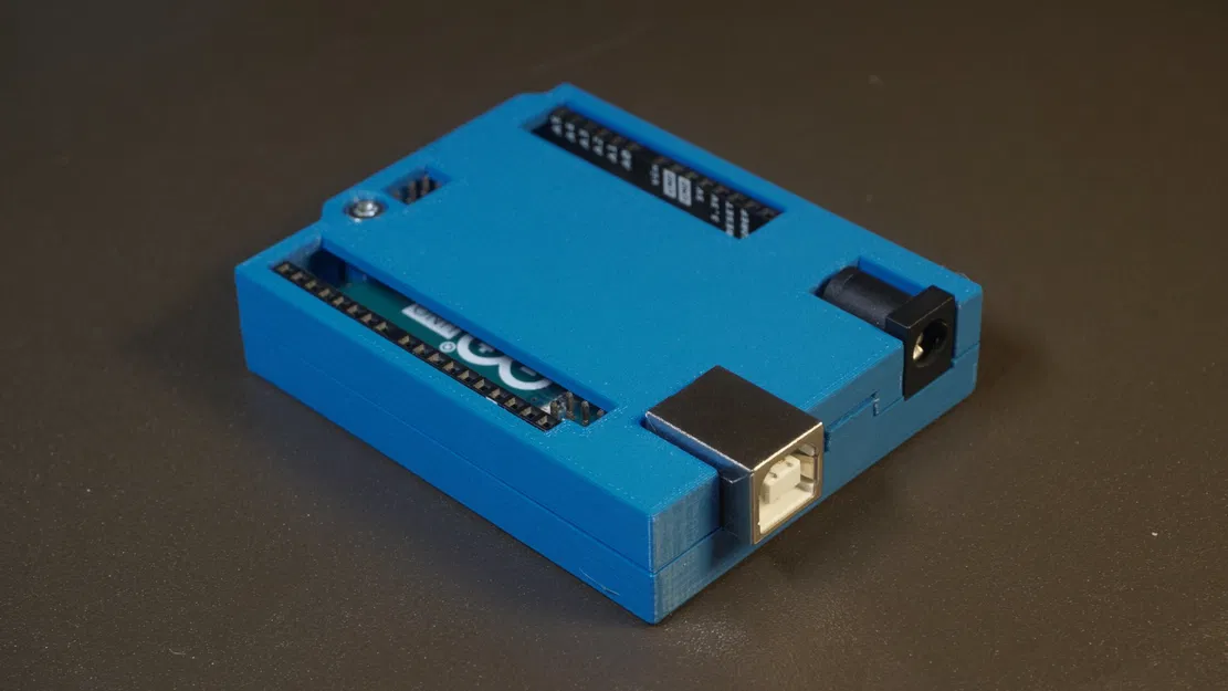 Vỏ Arduino Uno mỏng với giá đỡ breadboard - Image 4