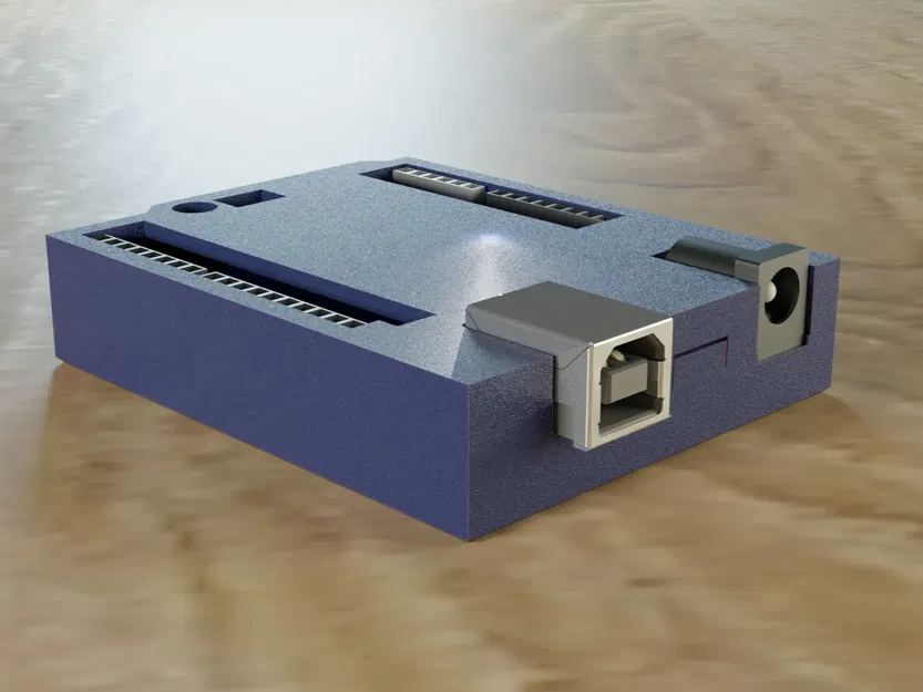 Vỏ Arduino Uno mỏng với giá đỡ breadboard - Image 5