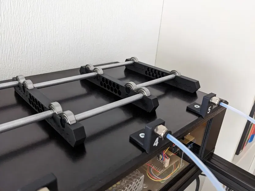 Giá đỡ cuộn filament MMU2s kiểu Prusament gọn nhẹ - Image 3