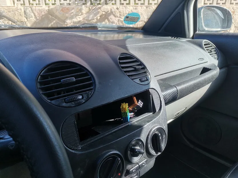 Khung radio VW New Beetle cho đầu CD Trung Quốc - Image 4