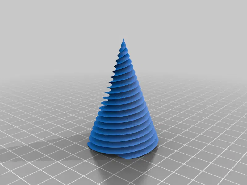 Trang trí Giáng sinh hình cây thông 3D độc đáo - Image 2