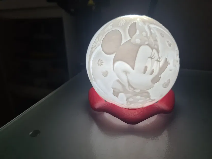 Minnie Mouse với chi tiết hỗ trợ in 3D hoàn hảo - Image 1