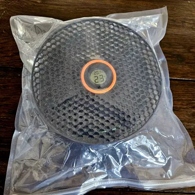 Container gel silic tích hợp hygrometer cho cuộn Prusament