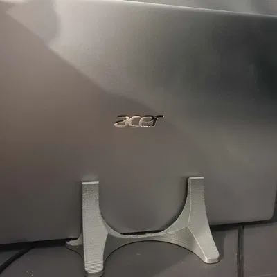 Giá đỡ laptop đứng dọc tùy chỉnh với thanh hỗ trợ