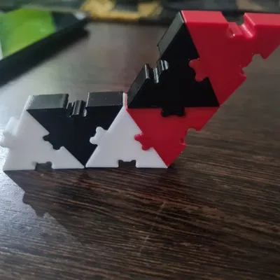 Mảnh ghép tạo hình thú vị từ filament thừa