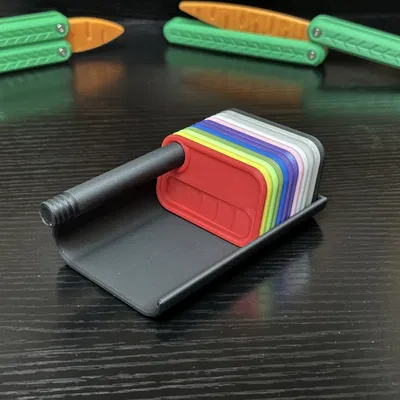 Bảng mẫu filament tối giản với thiết kế sạch sẽ