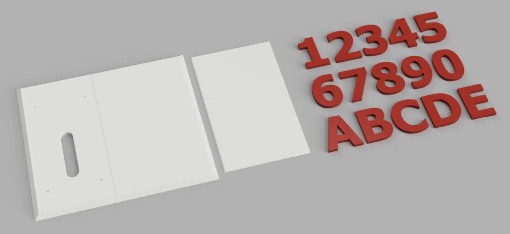 Giá đỡ chuông cửa RING gắn tường kèm số nhà - Image 3