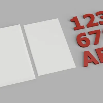 Giá đỡ chuông cửa RING gắn tường kèm số nhà