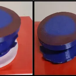 Bàn xoay hỗ trợ sơn các chi tiết dễ dàng