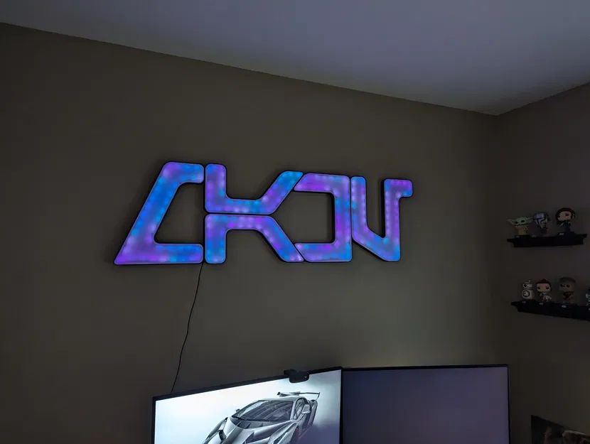 Biển LED Aurebesh chữ MAKE phong cách Star Wars - Image 3