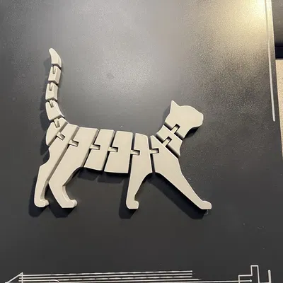 Mô hình mèo "Flexi" linh hoạt cho trẻ em