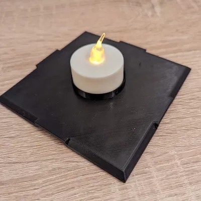Đế thay thế cho đèn lồng Halloween sử dụng nến tealight