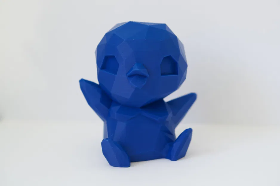 Piplup Low-Poly phong cách dễ in không cần hỗ trợ - Image 1
