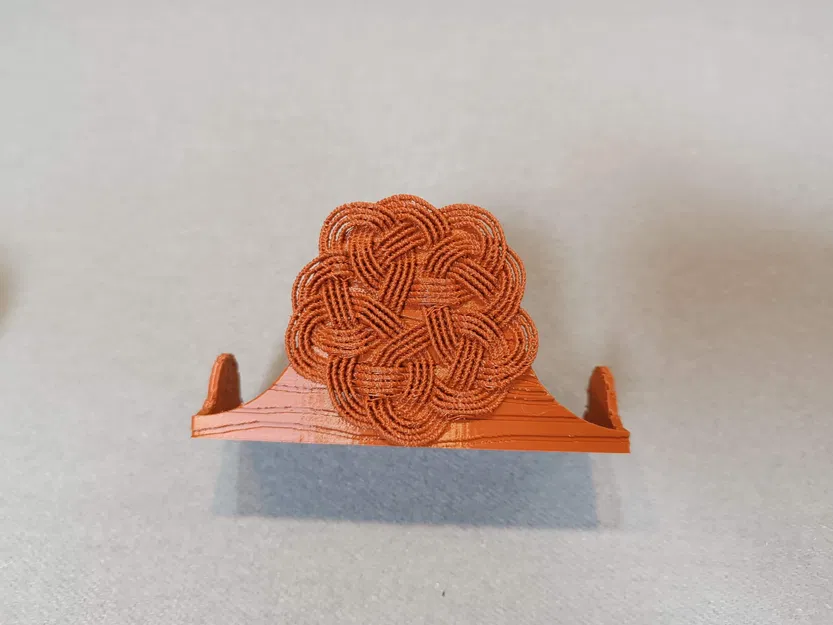 Giá đỡ hộp diêm với trang trí nút thắt đẹp mắt - Image 3