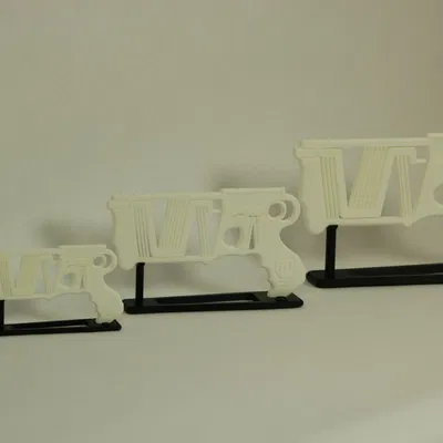 Giá đỡ trưng bày cho súng Nerf cơ chế linh hoạt của Mark Rober