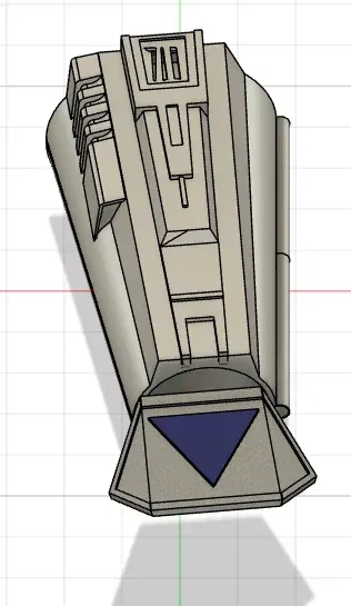 Cánh tay phải của Mandalorian với súng phun lửa có đèn - Image 4