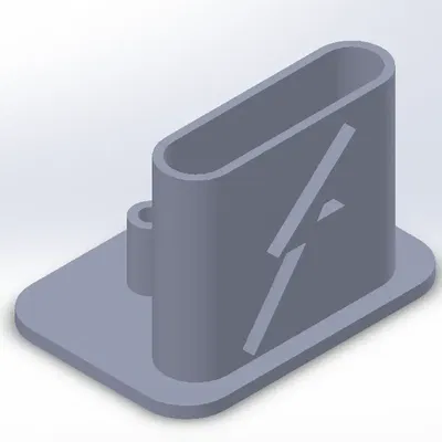 Giá đỡ sạc gọn gàng cho thiết bị điện tử