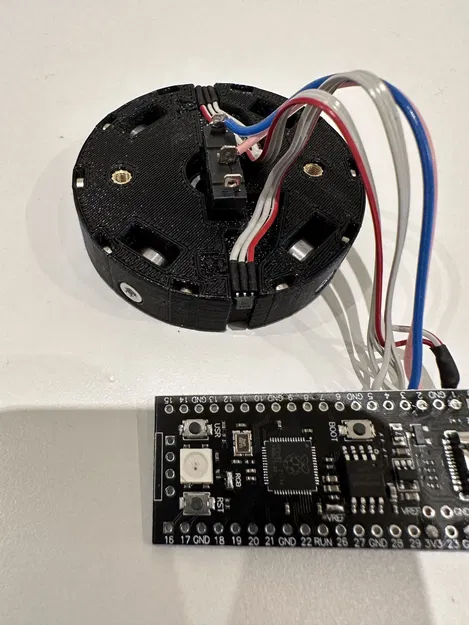 Bộ mã hóa quay DIY 70mm với nam châm neodym - Image 3