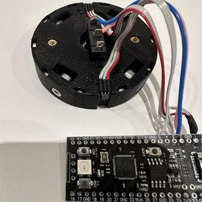 Bộ mã hóa quay DIY 70mm với nam châm neodym