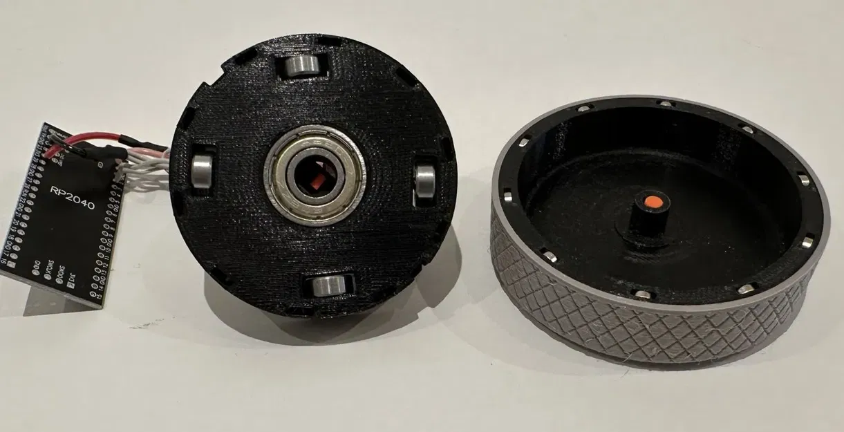 Bộ mã hóa quay DIY 70mm với nam châm neodym - Image 4